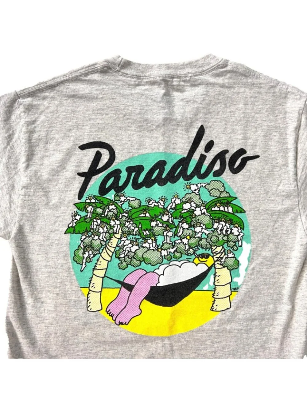 Paradiso Hammock Smoke Relax 420 Mens T-Shirt size Small 34x26